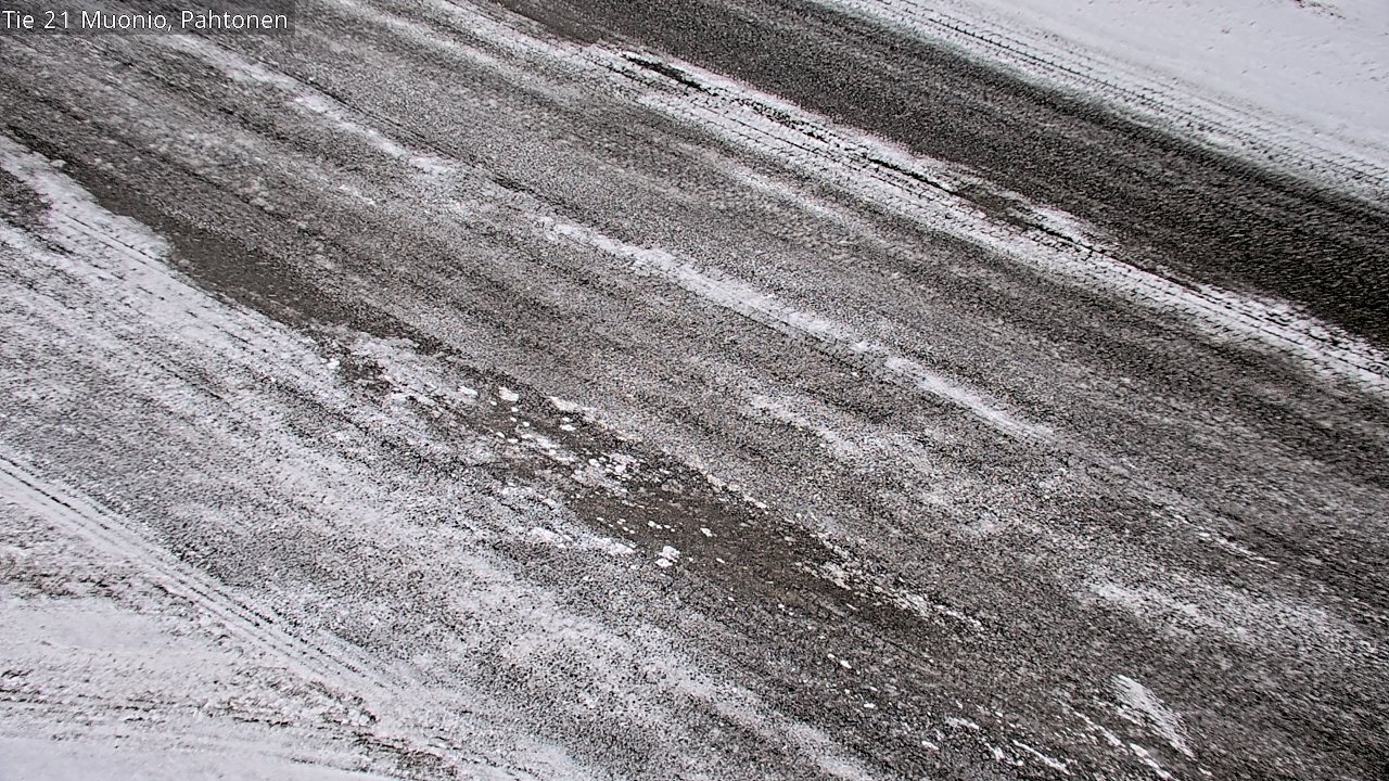 Weather Camera Image Road 21 Muonio Pahtonen, Muonio, Lappi