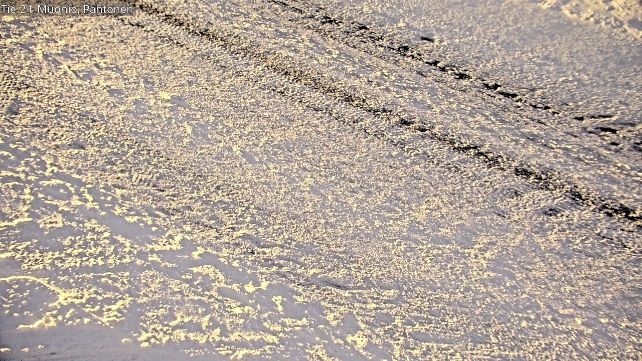 Kelikamerat Kuva Tie 21 Muonio Pahtonen, Muonio, Lappi