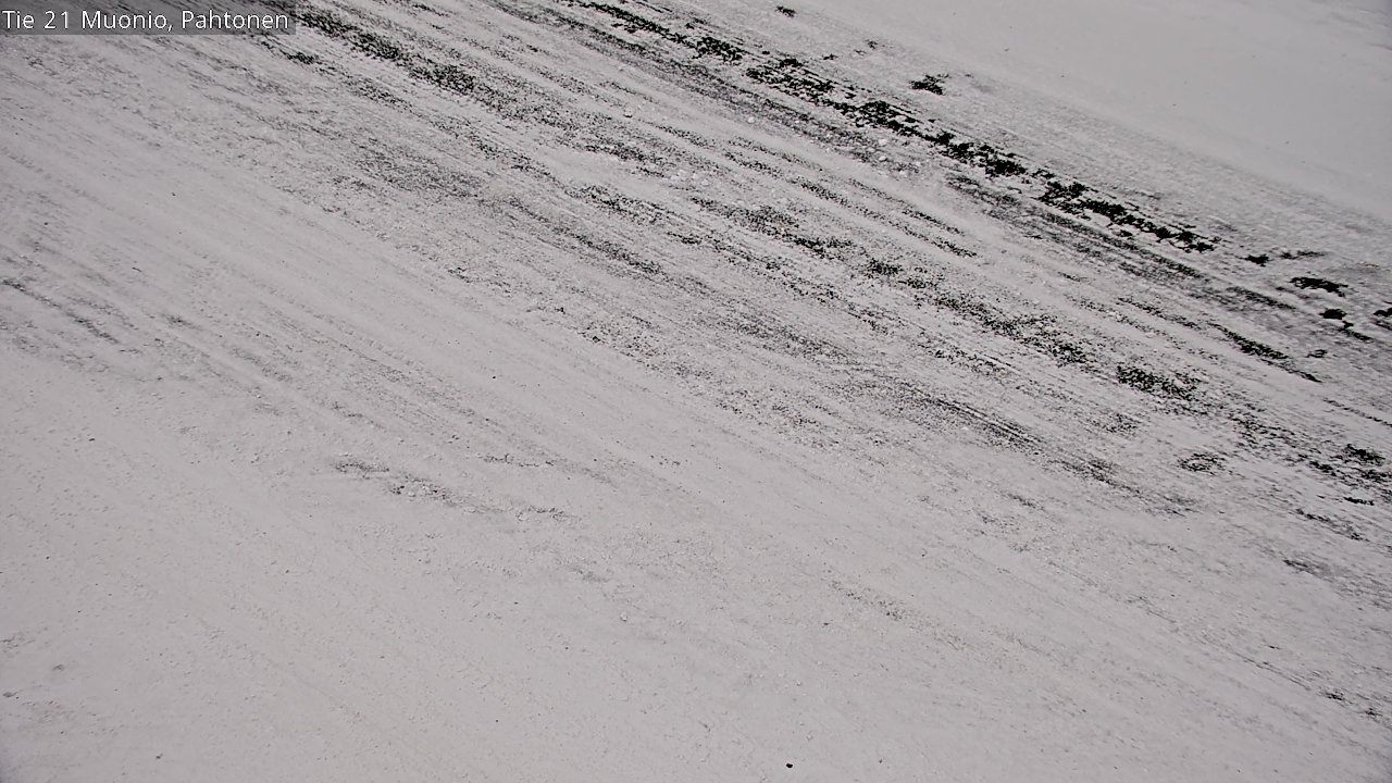 Weather Camera Image Väg 21 Muonio Pahtonen, Muonio, Lappi