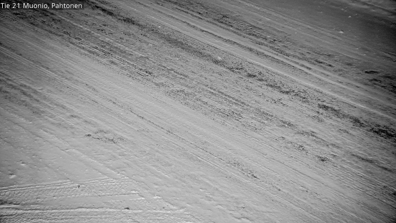 Weather Camera Image Road 21 Muonio Pahtonen, Muonio, Lappi