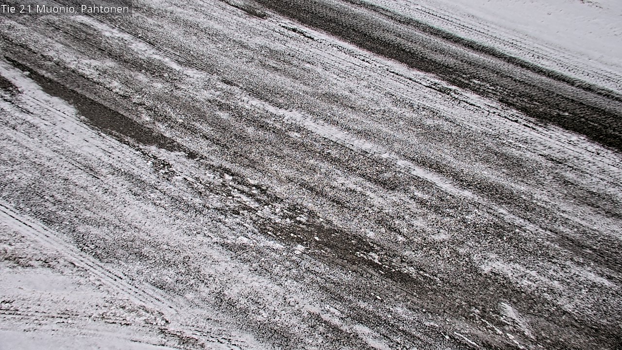 Weather Camera Image Road 21 Muonio Pahtonen, Muonio, Lappi