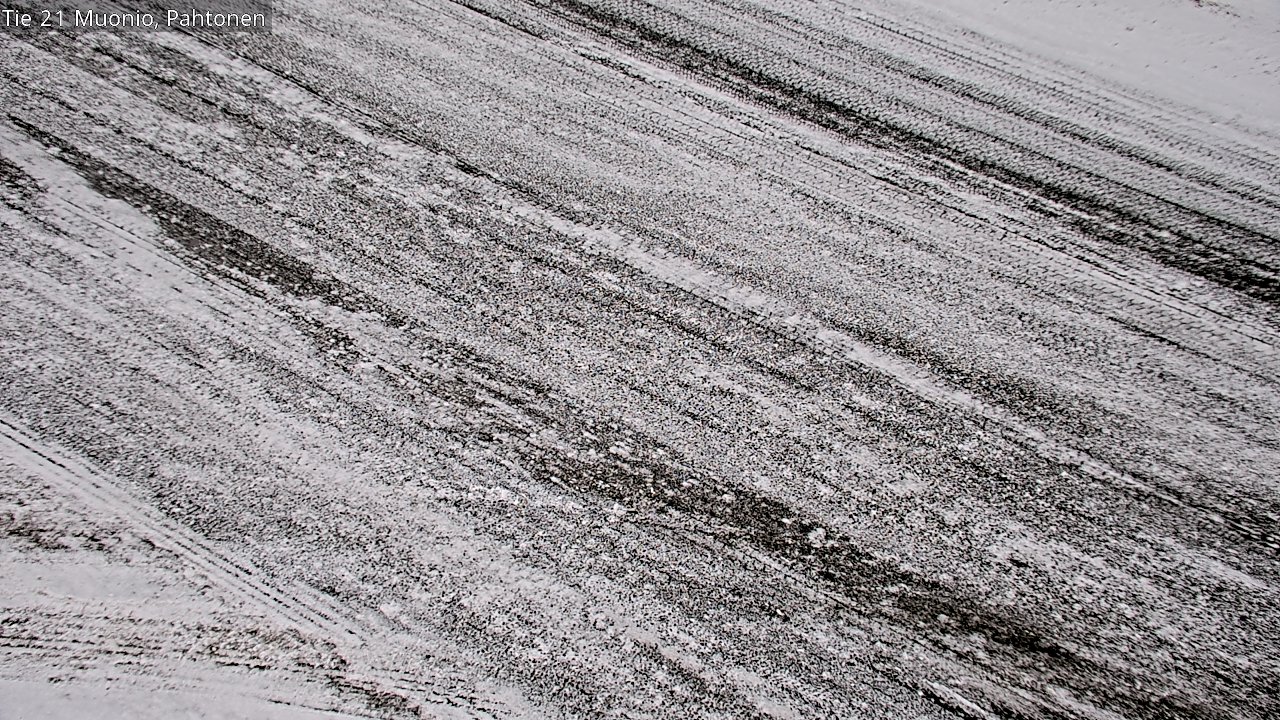 Weather Camera Image Road 21 Muonio Pahtonen, Muonio, Lappi