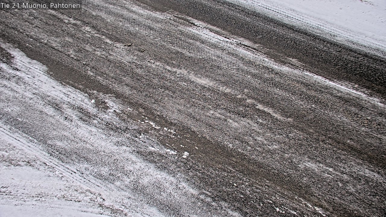 Weather Camera Image Road 21 Muonio Pahtonen, Muonio, Lappi
