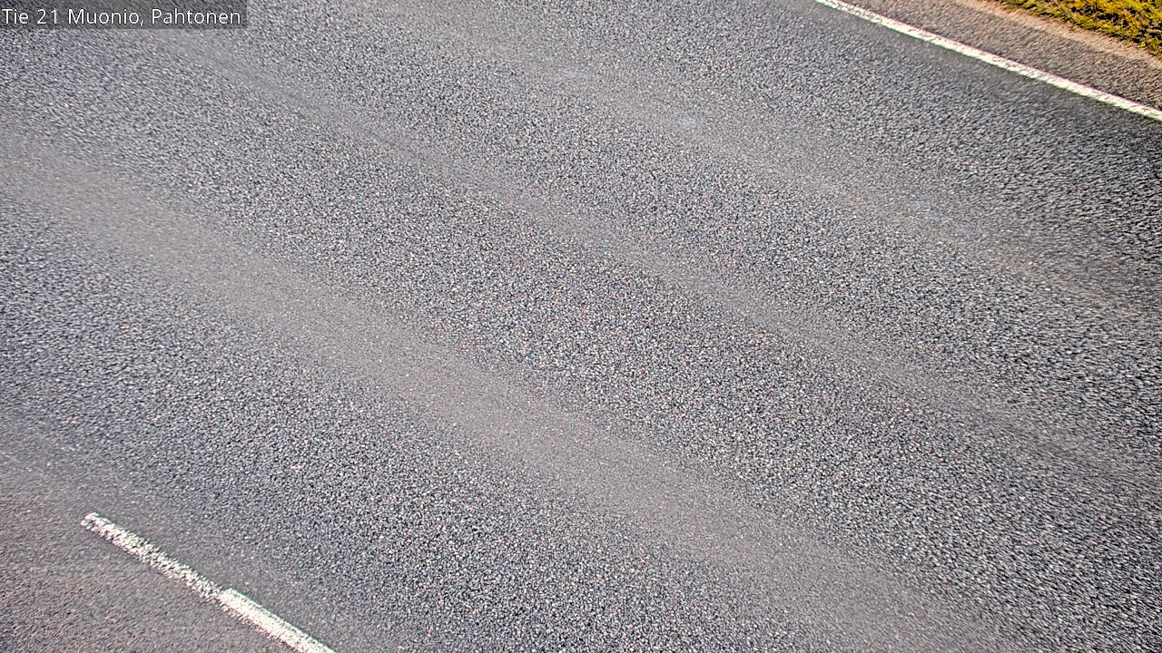Weather Camera Image Väg 21 Muonio Pahtonen, Muonio, Lappi