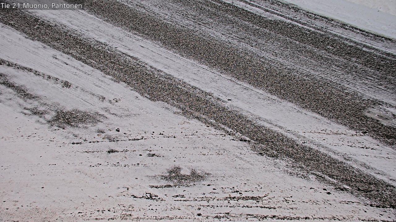 Weather Camera Image Road 21 Muonio Pahtonen, Muonio, Lappi