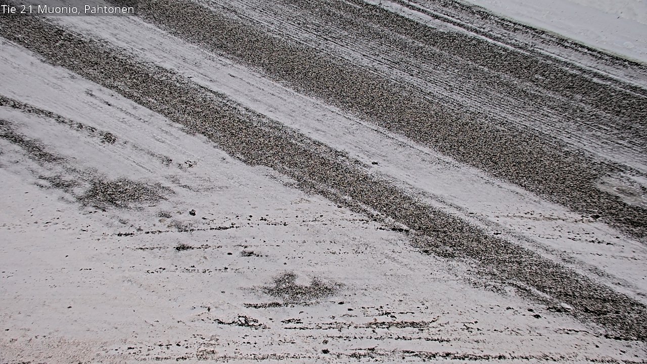 Weather Camera Image Road 21 Muonio Pahtonen, Muonio, Lappi