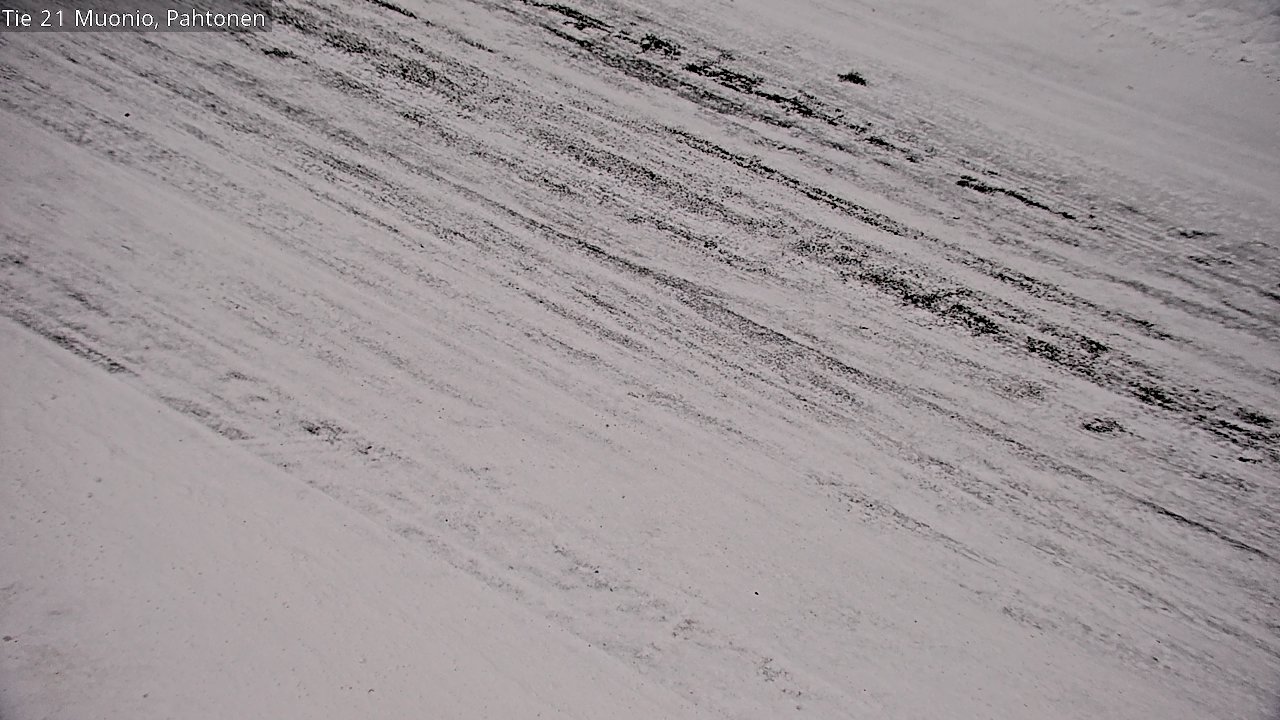 Weather Camera Image Väg 21 Muonio Pahtonen, Muonio, Lappi