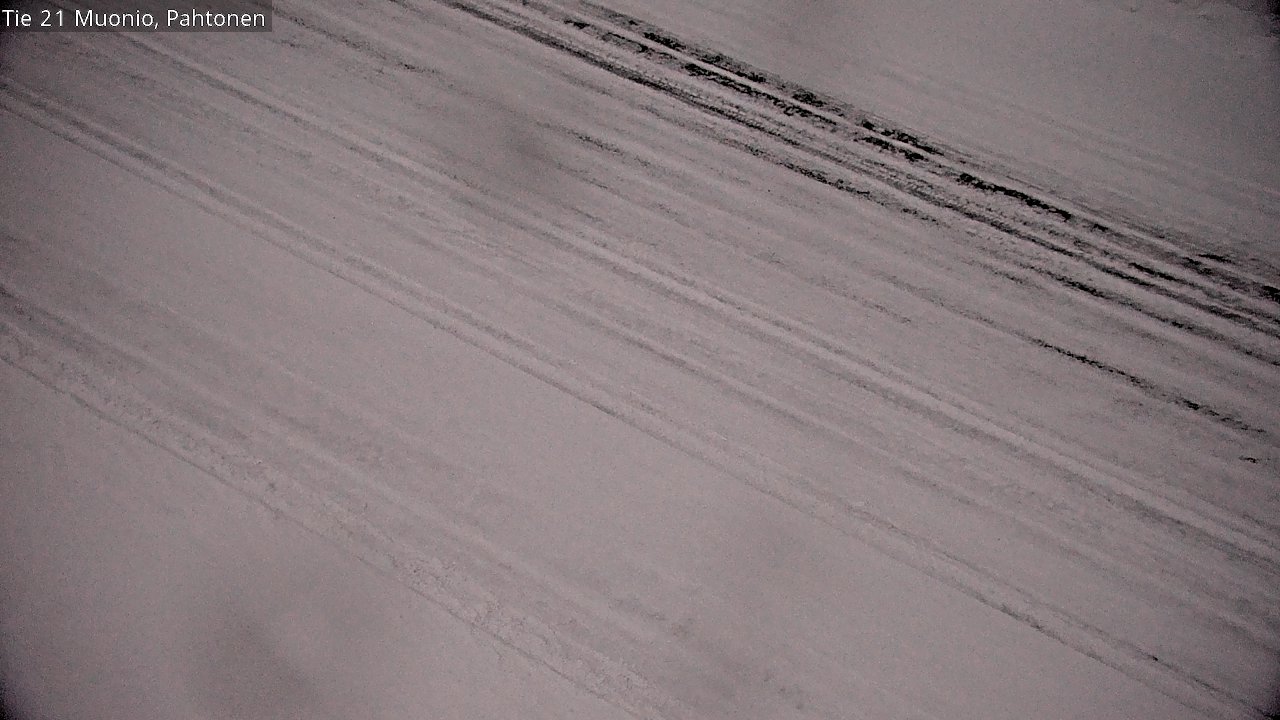 Weather Camera Image Väg 21 Muonio Pahtonen, Muonio, Lappi