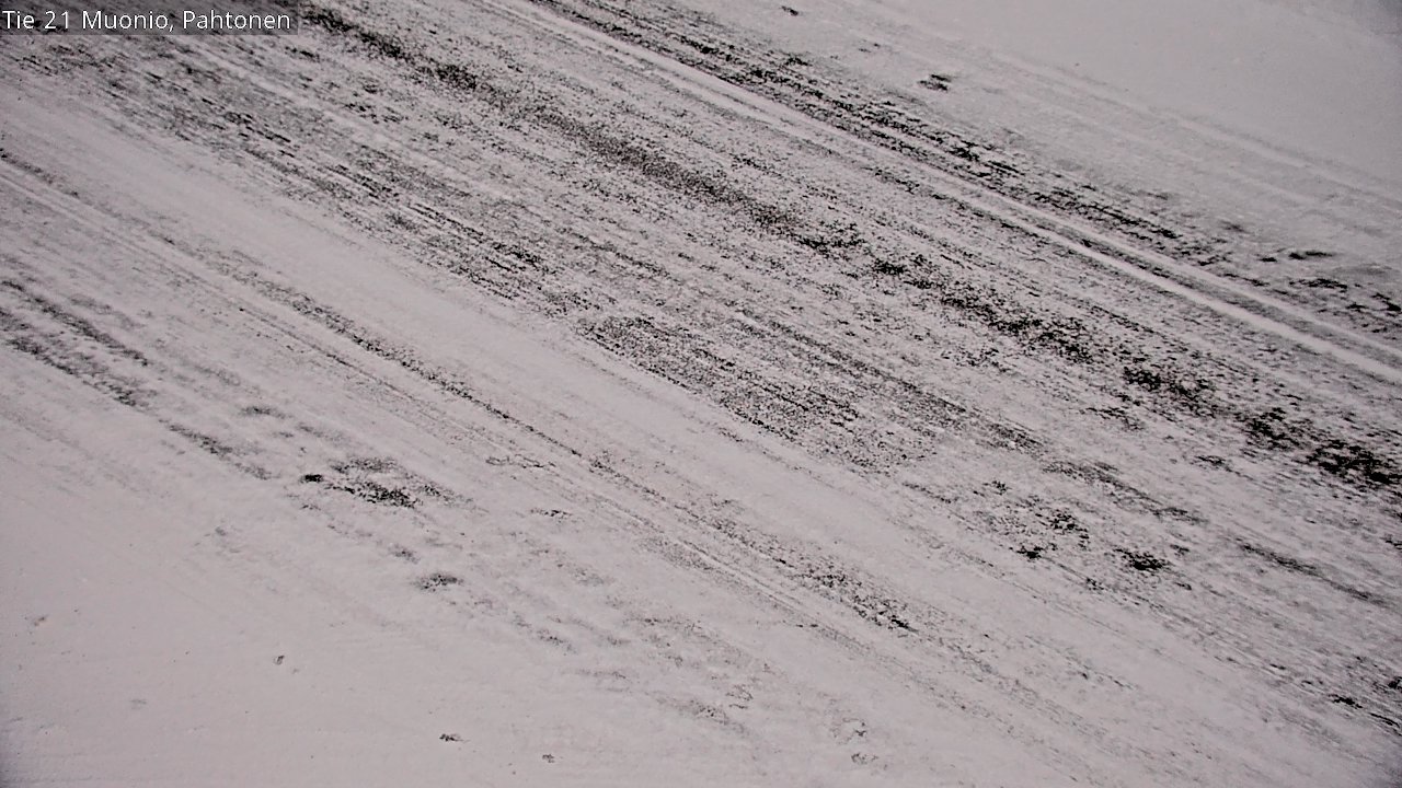 Weather Camera Image Road 21 Muonio Pahtonen, Muonio, Lappi
