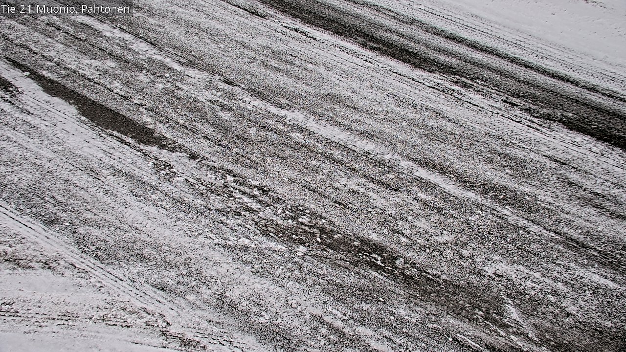 Weather Camera Image Road 21 Muonio Pahtonen, Muonio, Lappi