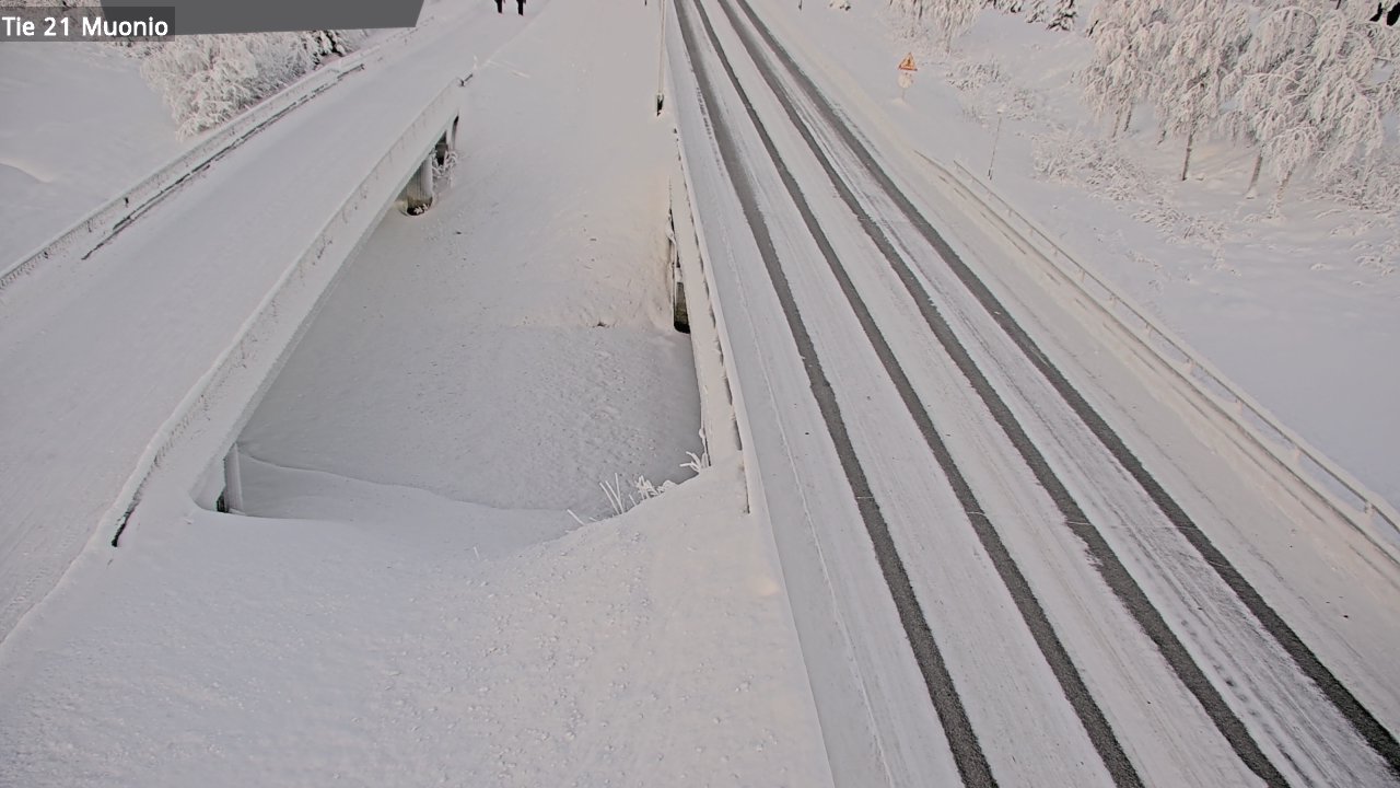 Kelikamerat Kuva Tie 21 Muonio, Muonio, Lappi