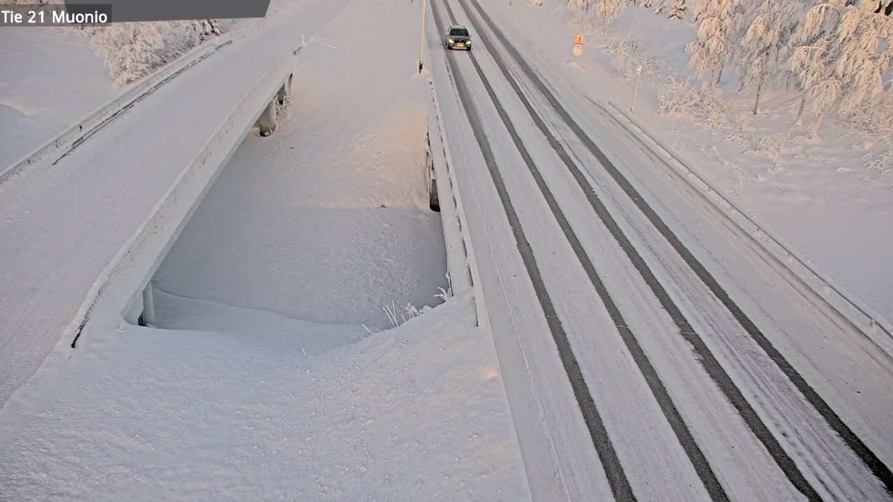 Kelikamerat Kuva Tie 21 Muonio, Muonio, Lappi