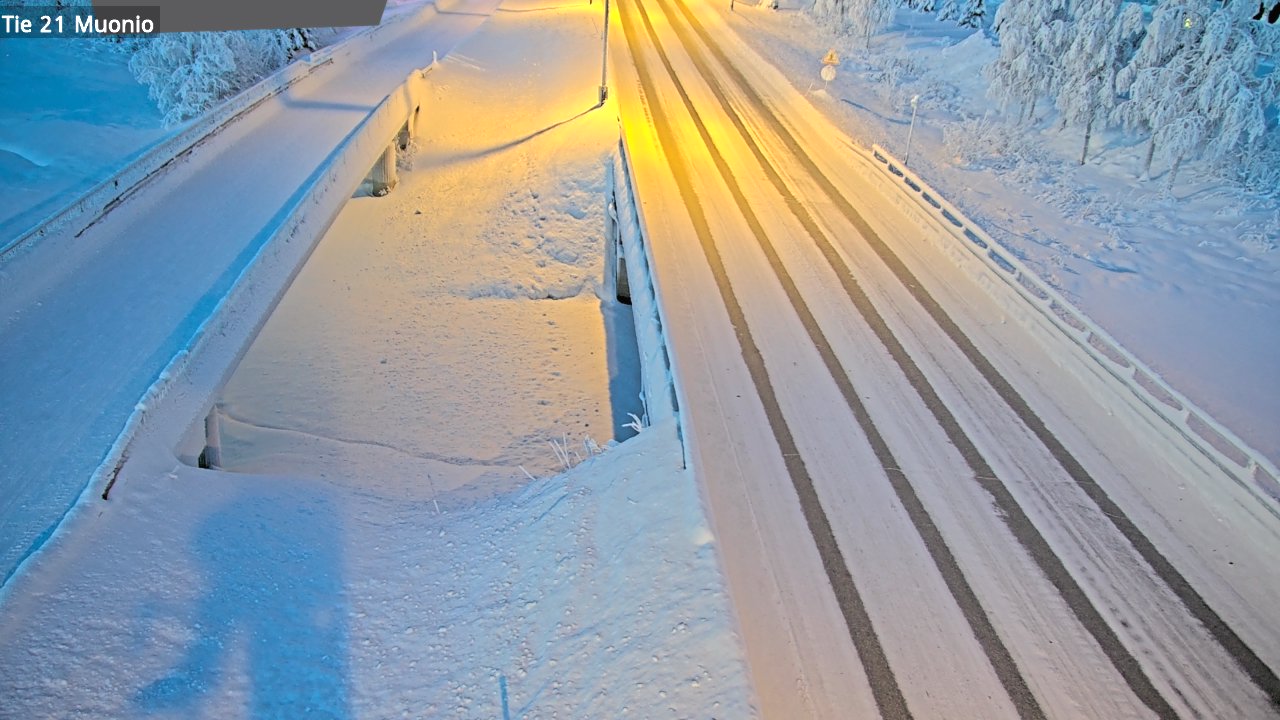 Kelikamerat Kuva Tie 21 Muonio, Muonio, Lappi