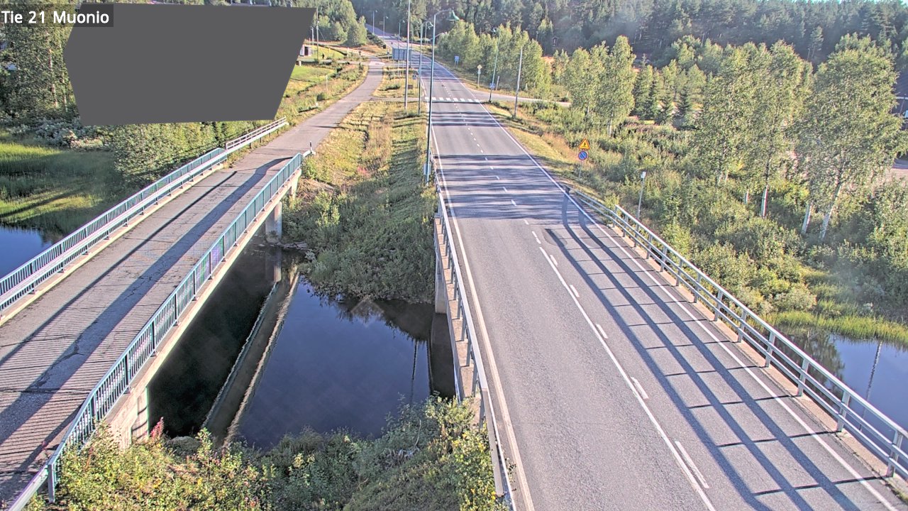 Weather Camera Image Road 21 Muonio, Muonio, Lappi