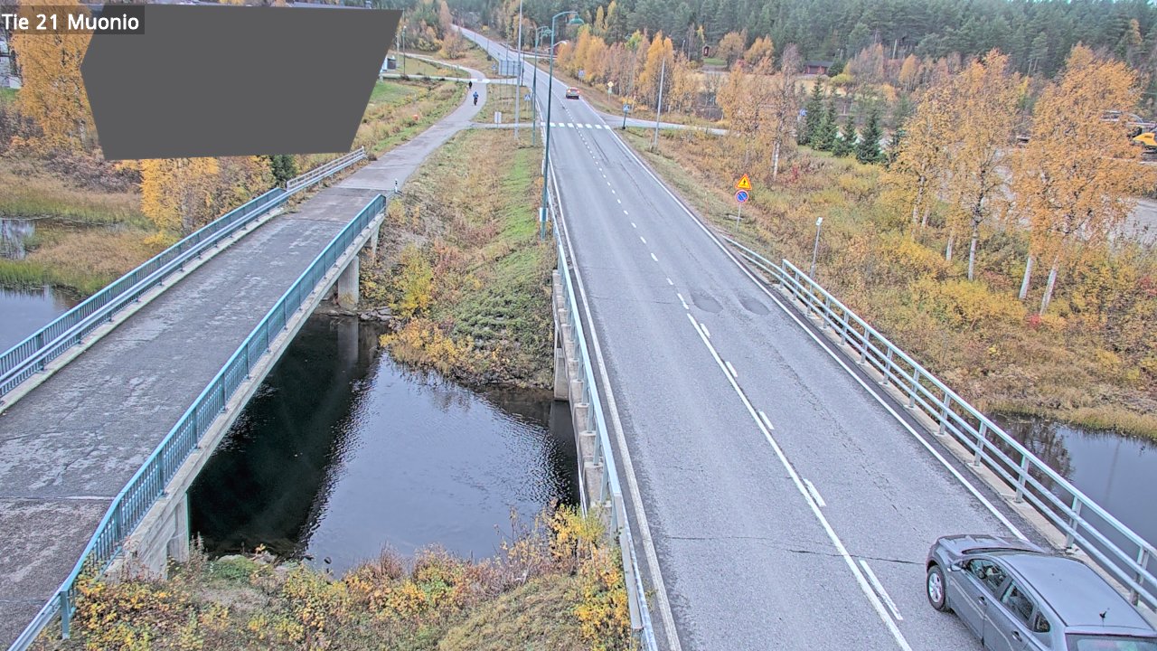 Weather Camera Image Väg 21 Muonio, Muonio, Lappi