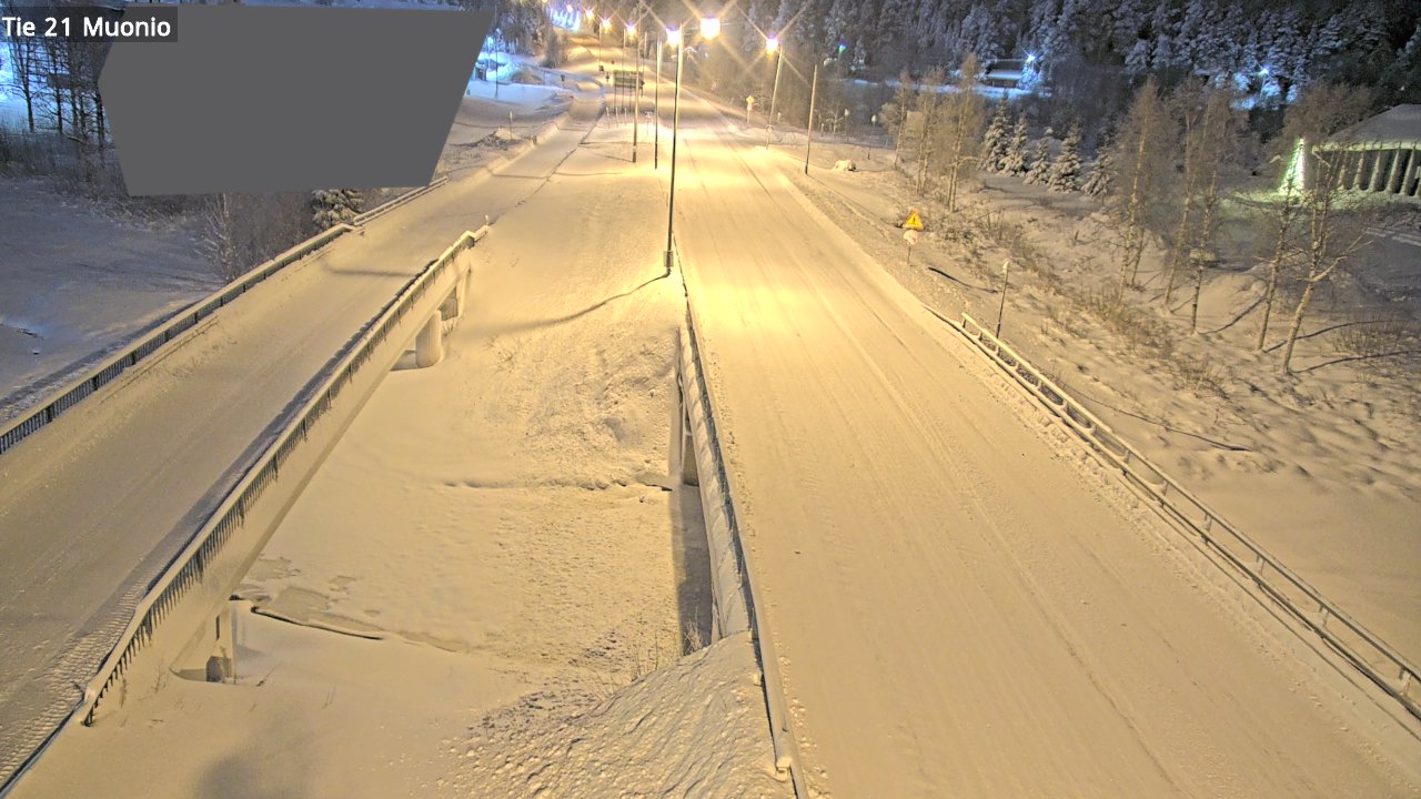 Weather Camera Image Väg 21 Muonio, Muonio, Lappi