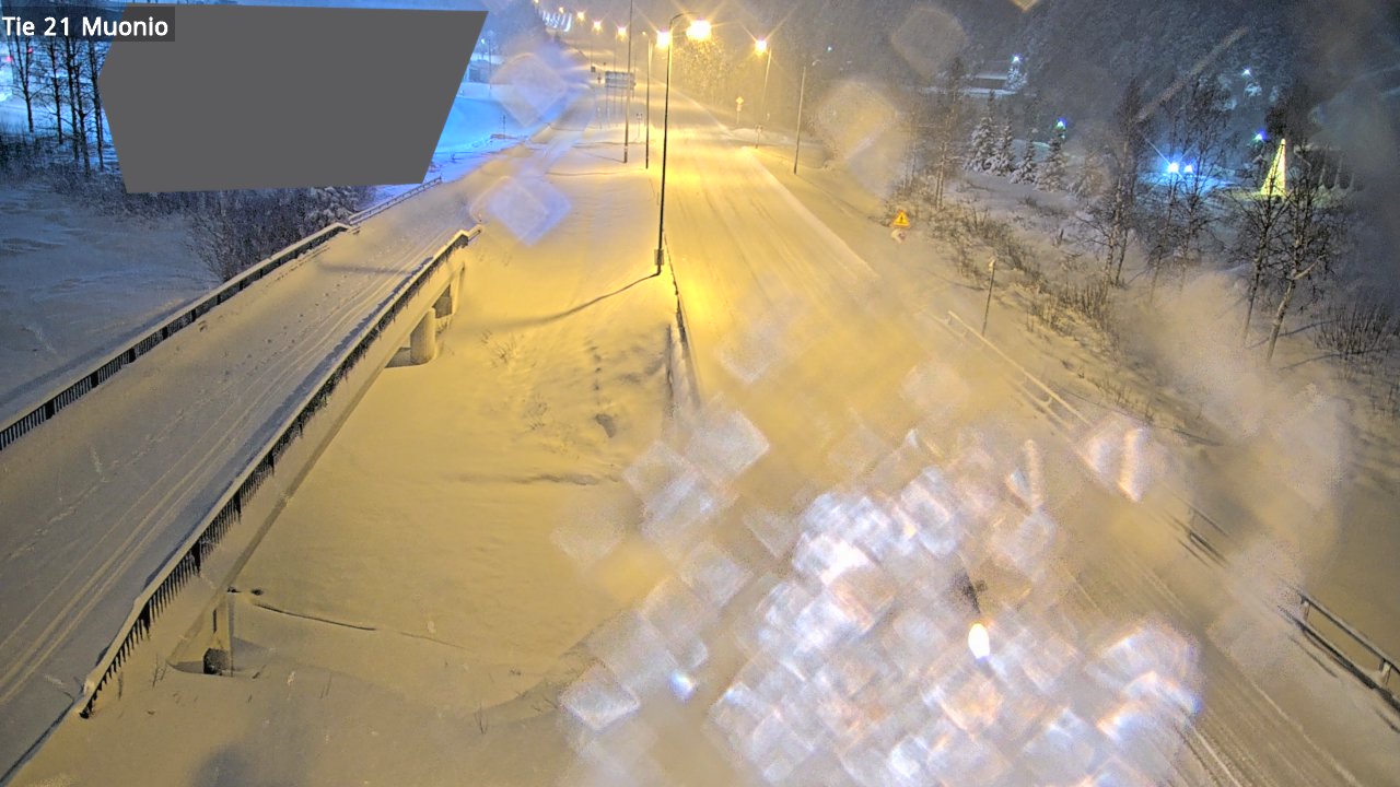 Weather Camera Image Väg 21 Muonio, Muonio, Lappi