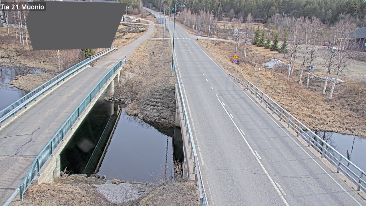 Weather Camera Image Väg 21 Muonio, Muonio, Lappi