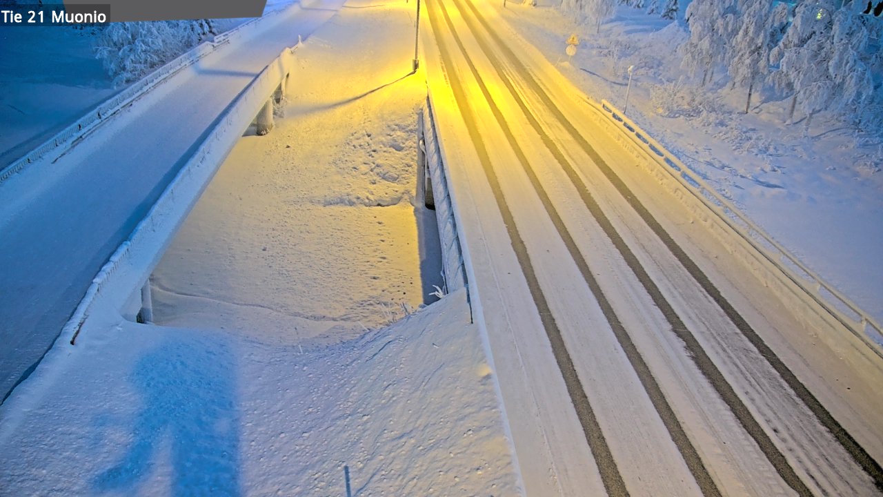 Kelikamerat Kuva Tie 21 Muonio, Muonio, Lappi