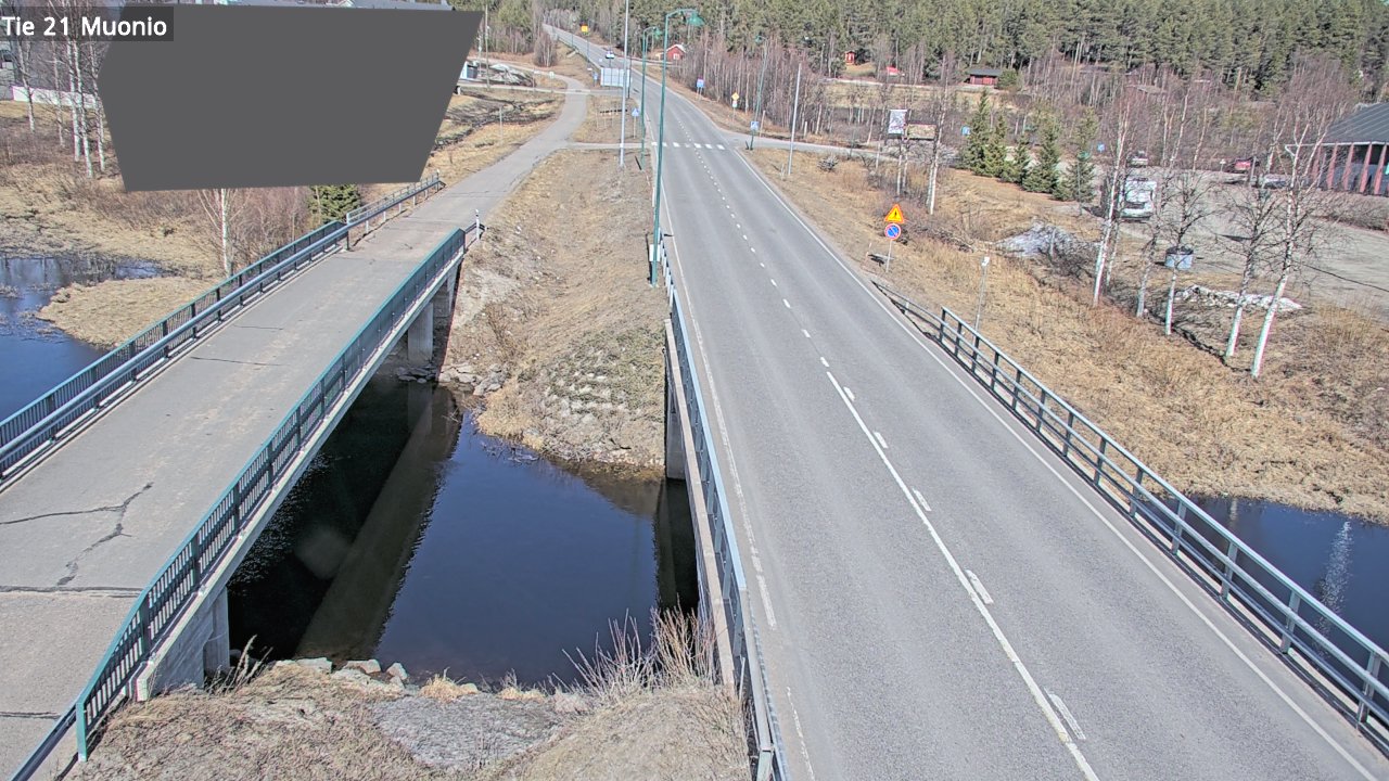 Weather Camera Image Väg 21 Muonio, Muonio, Lappi