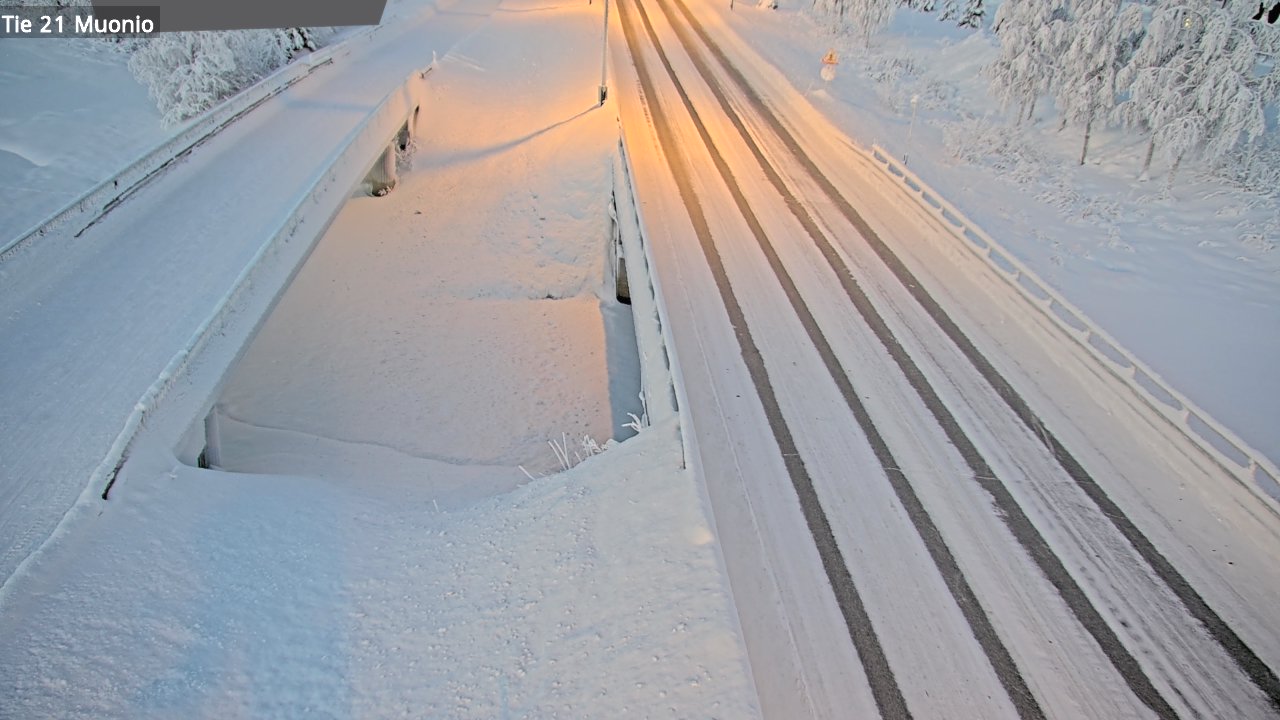 Kelikamerat Kuva Tie 21 Muonio, Muonio, Lappi