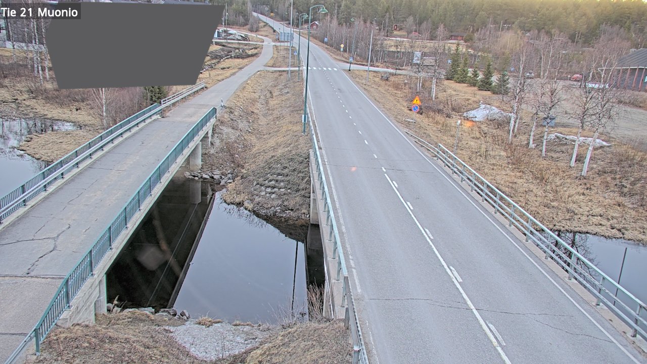 Weather Camera Image Väg 21 Muonio, Muonio, Lappi