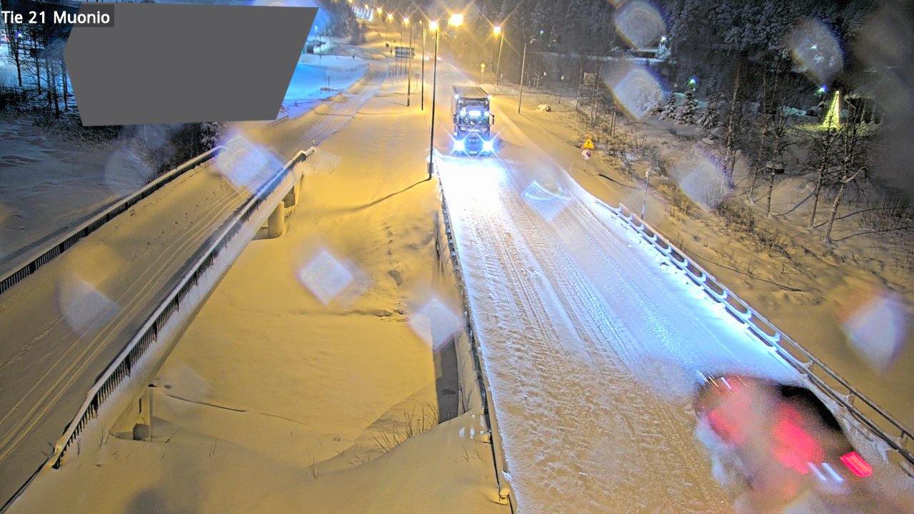 Weather Camera Image Väg 21 Muonio, Muonio, Lappi
