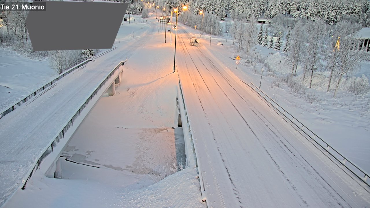 Weather Camera Image Road 21 Muonio, Muonio, Lappi