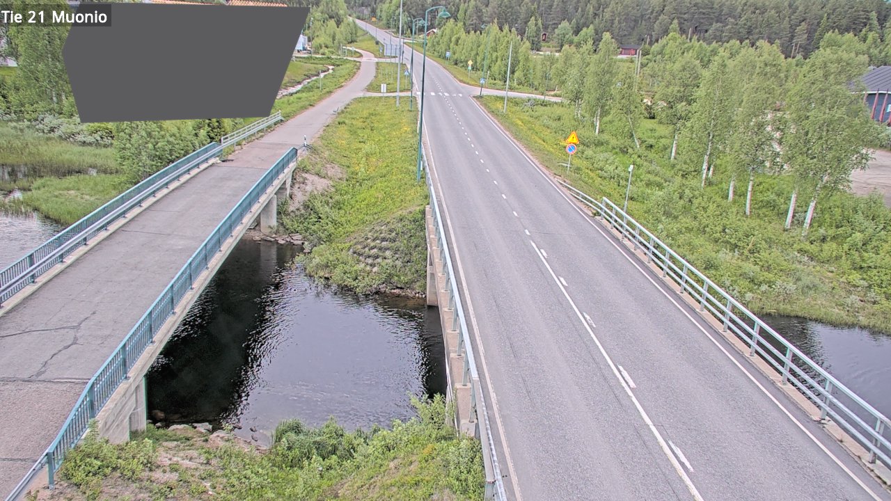Weather Camera Image Road 21 Muonio, Muonio, Lappi