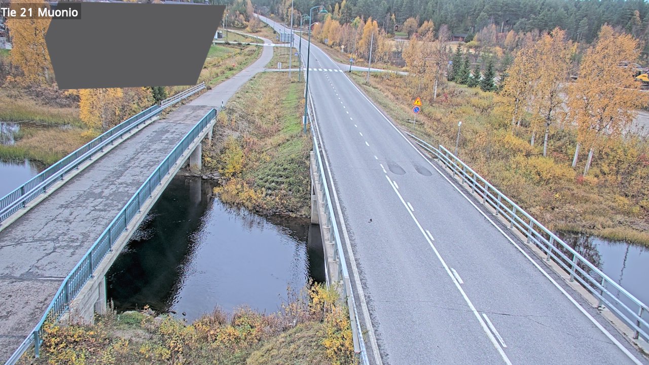 Weather Camera Image Väg 21 Muonio, Muonio, Lappi