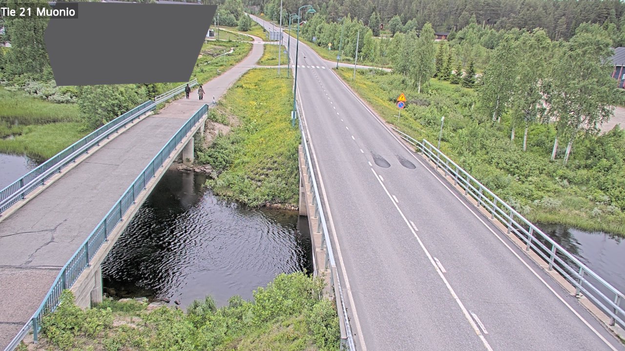 Weather Camera Image Road 21 Muonio, Muonio, Lappi