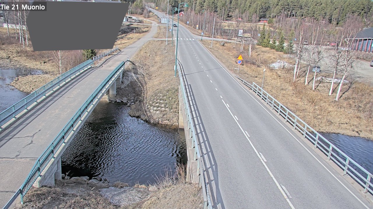 Weather Camera Image Väg 21 Muonio, Muonio, Lappi