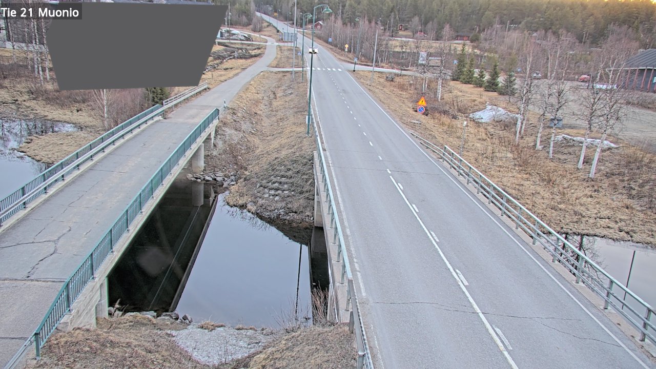 Weather Camera Image Väg 21 Muonio, Muonio, Lappi
