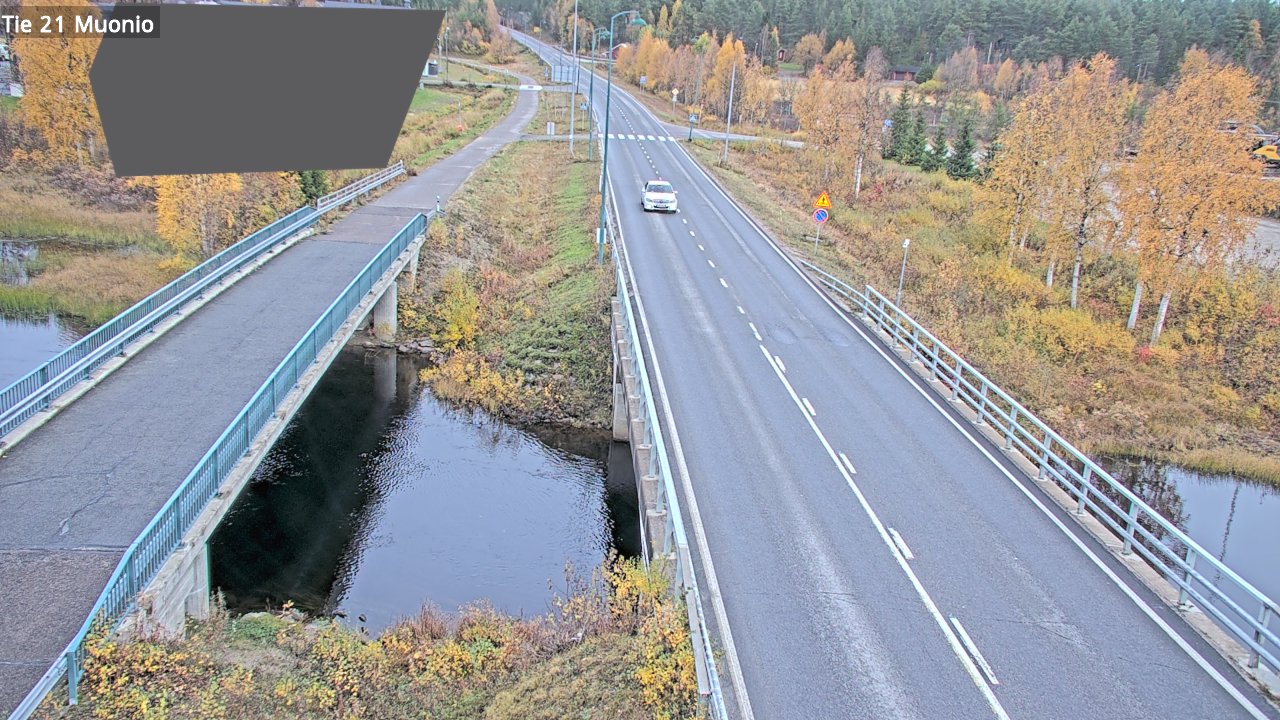 Weather Camera Image Väg 21 Muonio, Muonio, Lappi