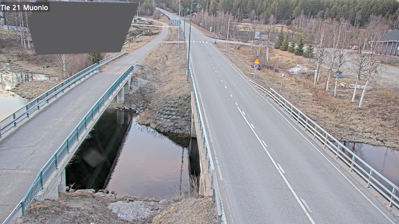 Weather Camera Image Väg 21 Muonio, Muonio, Lappi