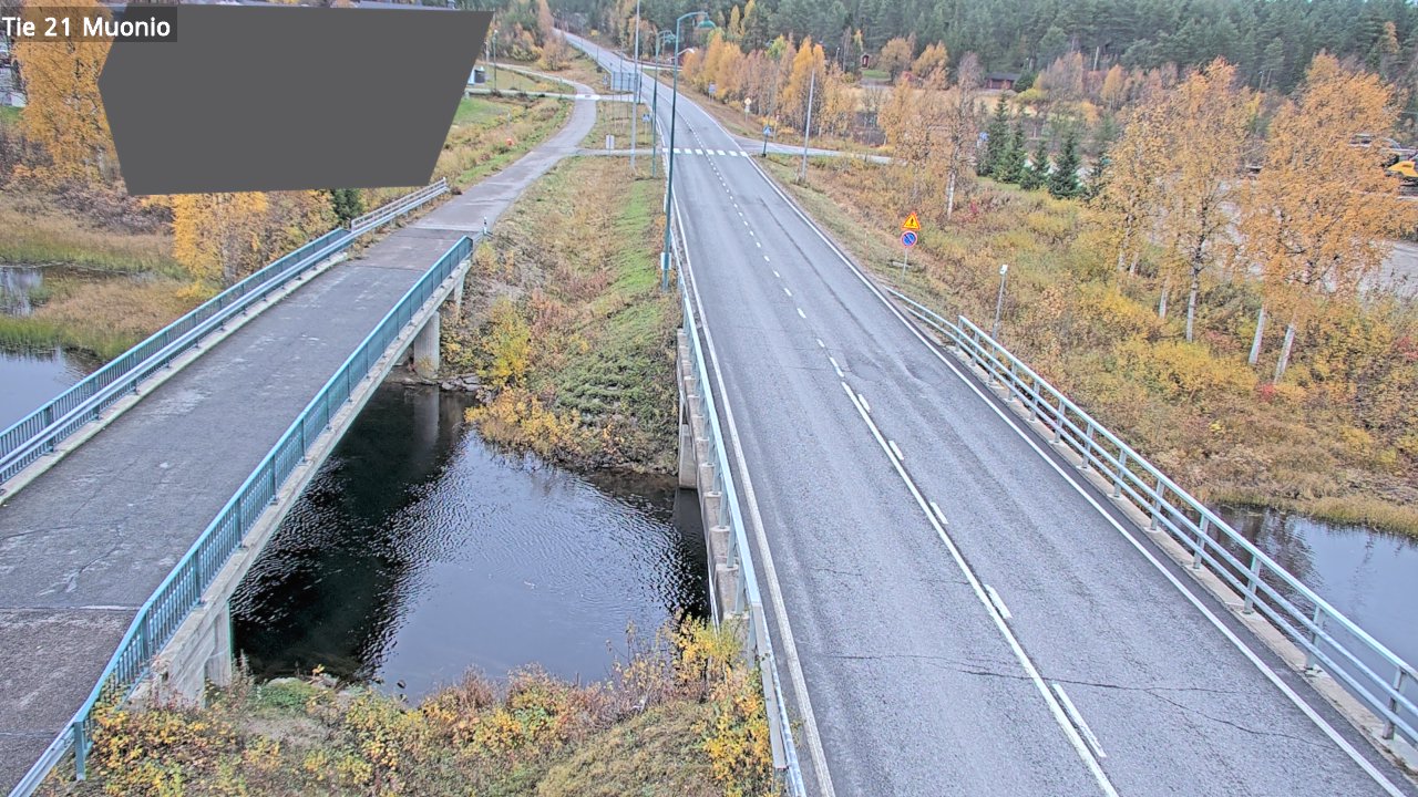 Weather Camera Image Väg 21 Muonio, Muonio, Lappi