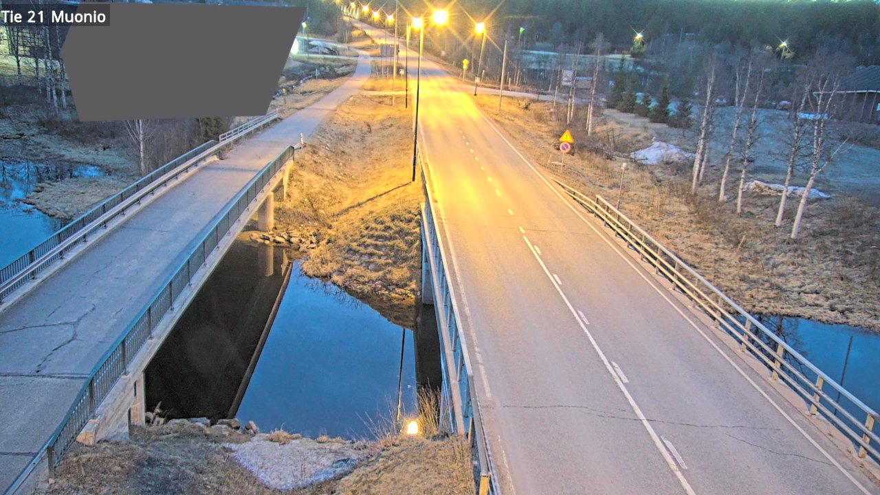 Weather Camera Image Väg 21 Muonio, Muonio, Lappi