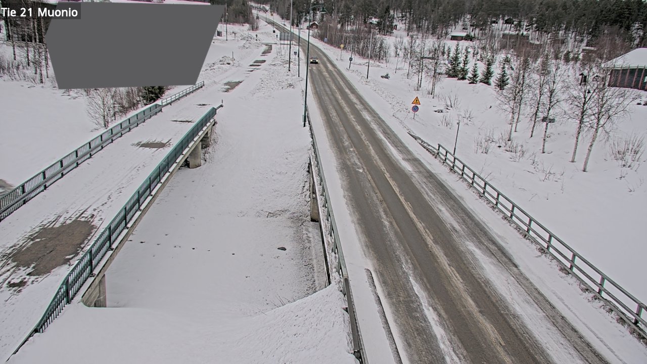 Weather Camera Image Road 21 Muonio, Muonio, Lappi