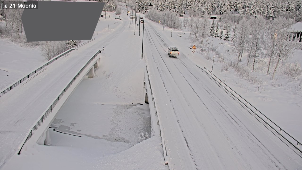 Weather Camera Image Väg 21 Muonio, Muonio, Lappi