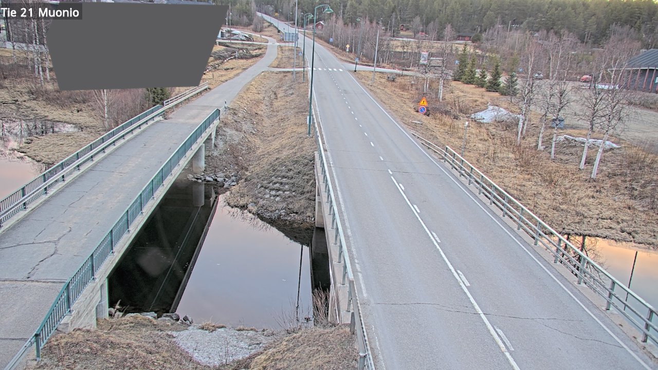 Weather Camera Image Väg 21 Muonio, Muonio, Lappi