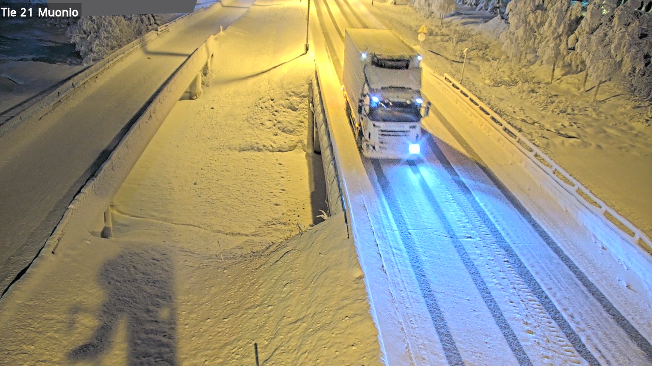 Kelikamerat Kuva Tie 21 Muonio, Muonio, Lappi