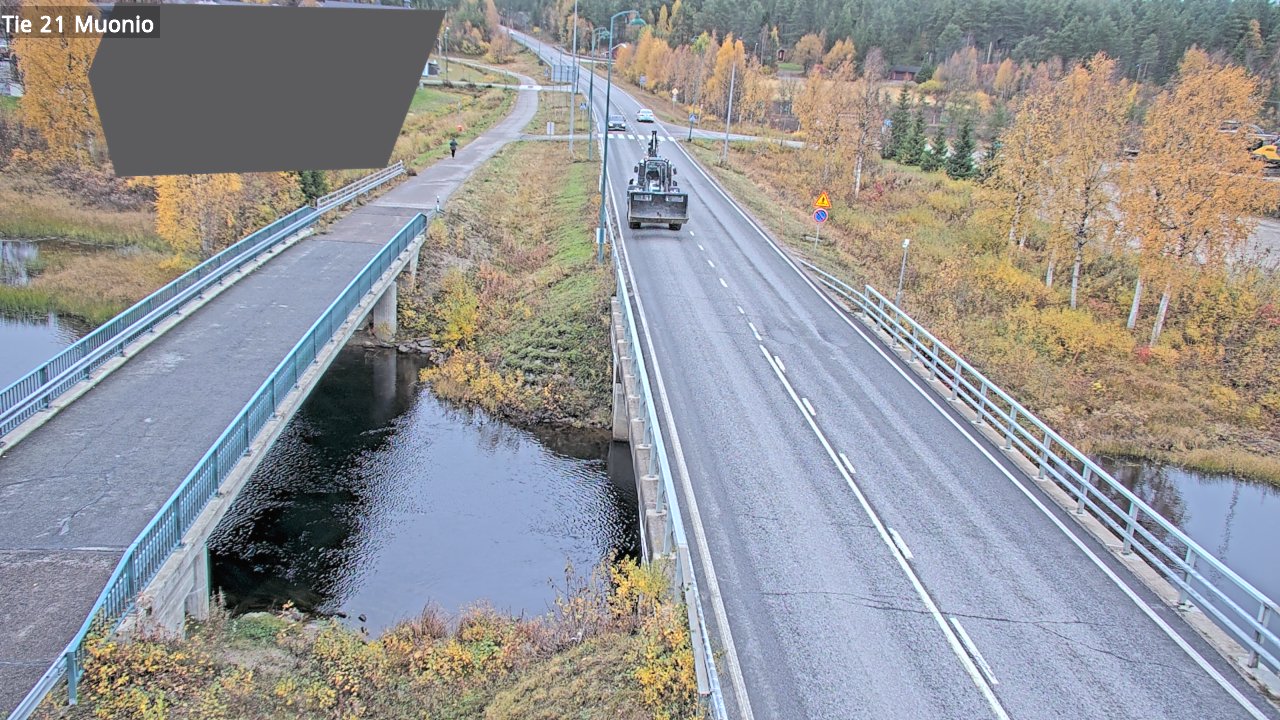 Weather Camera Image Väg 21 Muonio, Muonio, Lappi