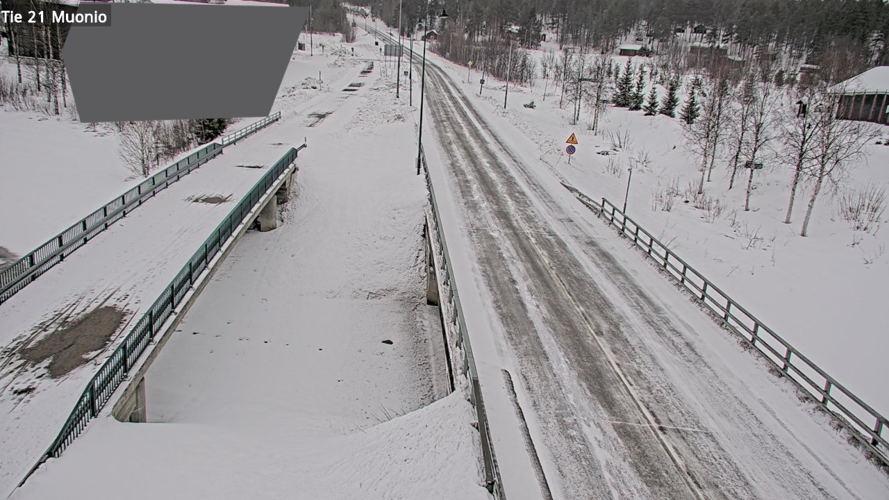 Weather Camera Image Road 21 Muonio, Muonio, Lappi