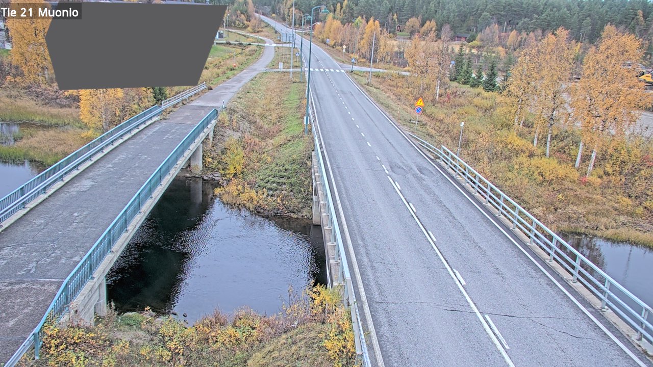 Weather Camera Image Väg 21 Muonio, Muonio, Lappi