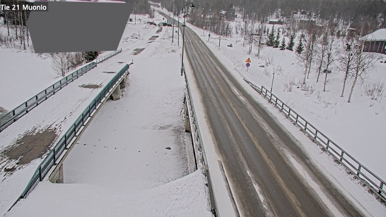 Weather Camera Image Road 21 Muonio, Muonio, Lappi