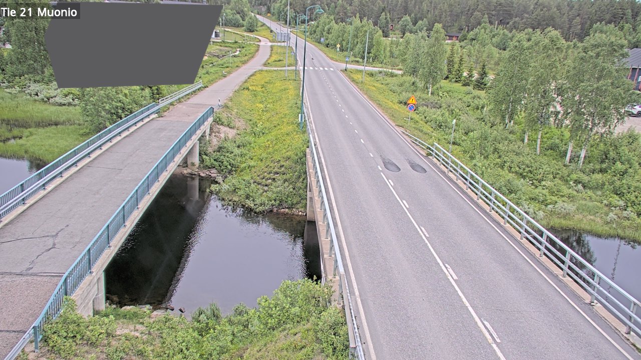 Weather Camera Image Road 21 Muonio, Muonio, Lappi