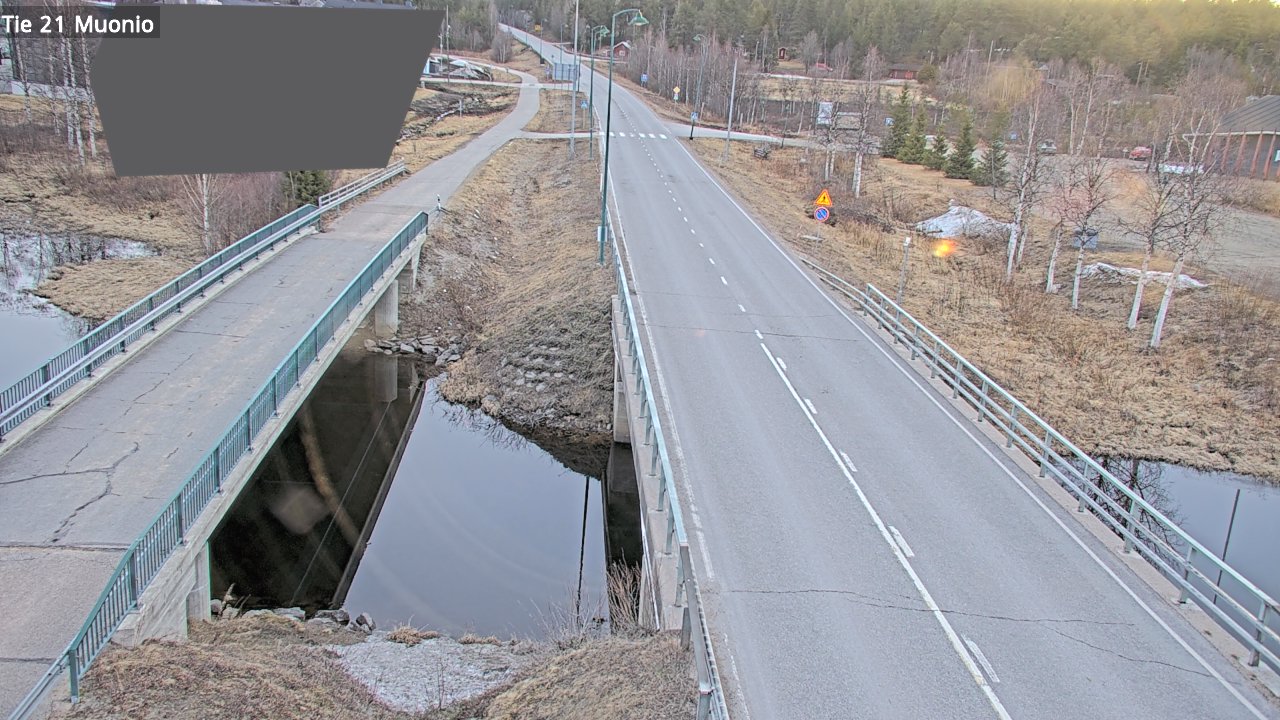 Weather Camera Image Väg 21 Muonio, Muonio, Lappi