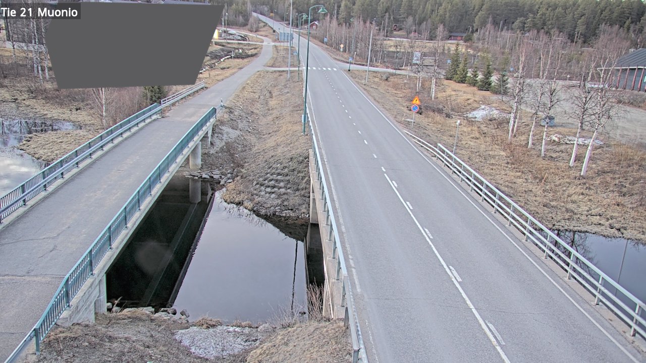 Weather Camera Image Väg 21 Muonio, Muonio, Lappi