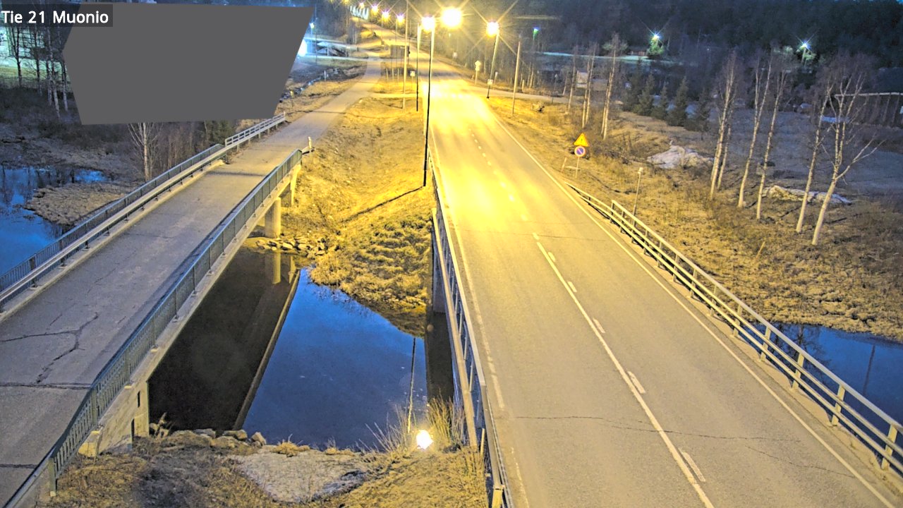 Weather Camera Image Väg 21 Muonio, Muonio, Lappi