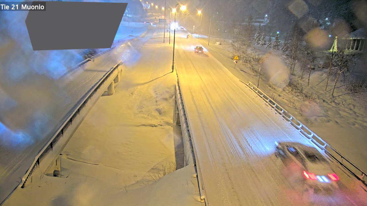 Weather Camera Image Väg 21 Muonio, Muonio, Lappi